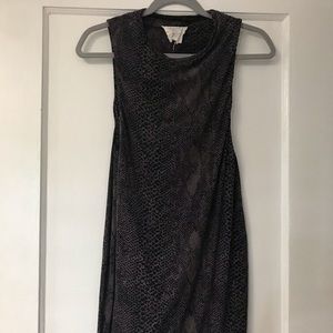 Acacia Tulum Dress in Dark Snake Size Medium